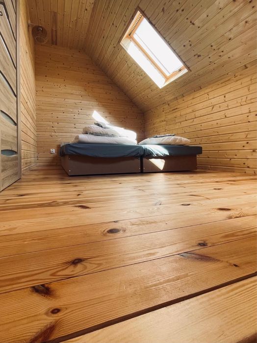 Wynajmę nowy domek caloroczny nad jeziorem we Wieleniu