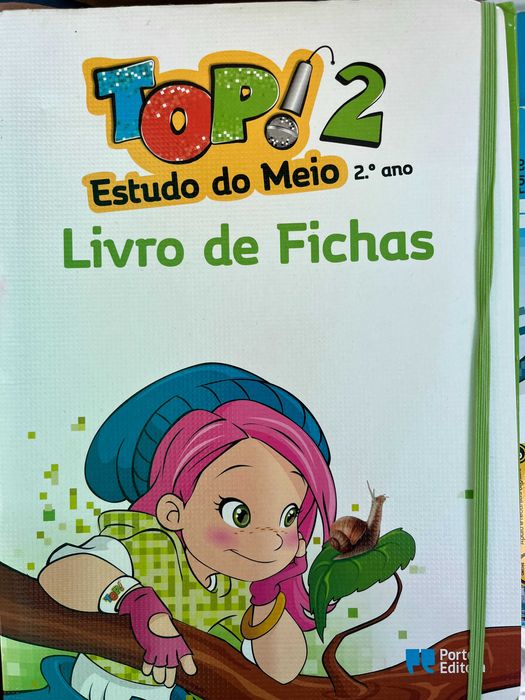 TOP 2 Estudo do Meio 2º Ano - Novo | Livro de Fichas Porto Editora Ensino Básico