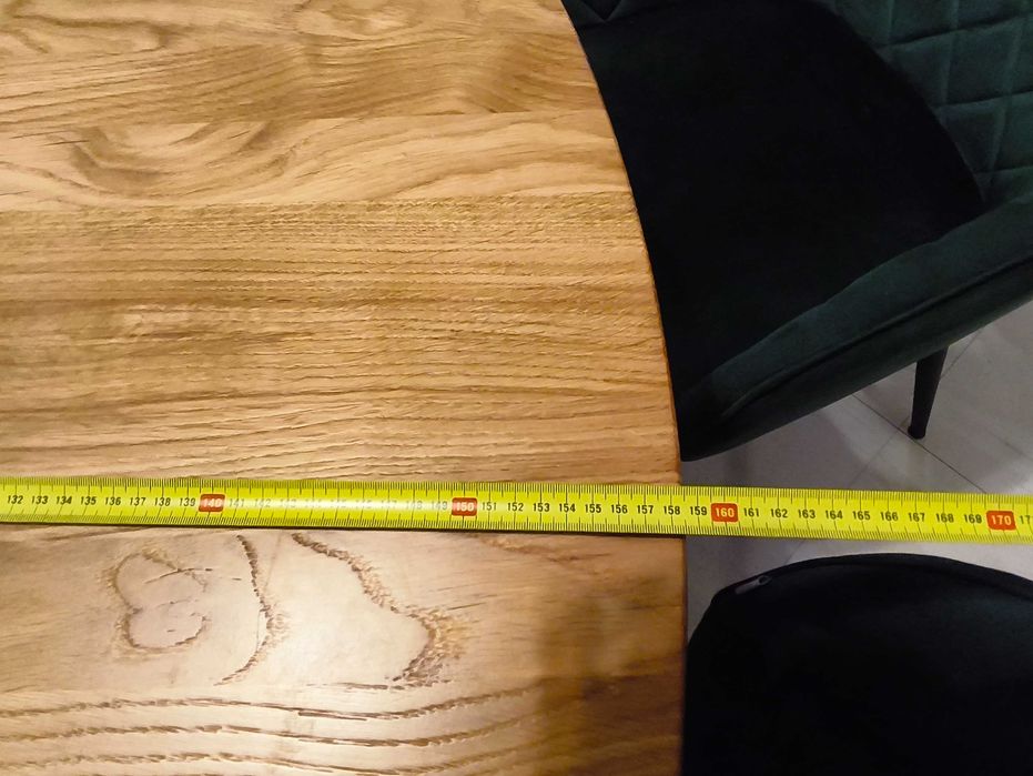 okrągły stół dębowy 8-10 osób