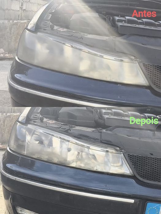 Polimento e proteção faróis