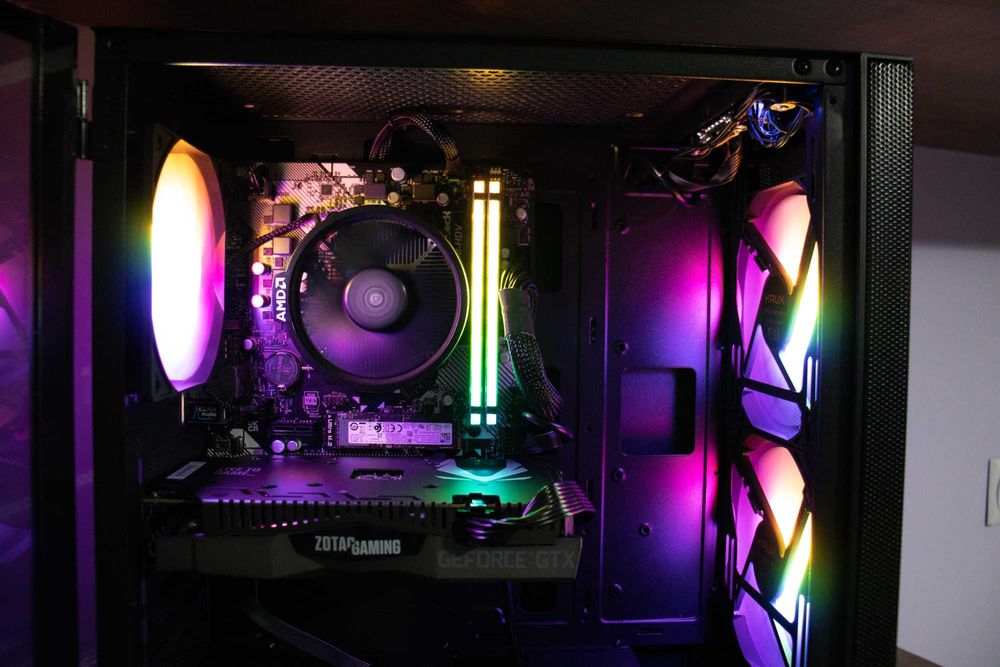 Komputer Gamingowy Ryzen 5 2600 GTX 1660 SUPER 16GB RAM **DOWÓZ**