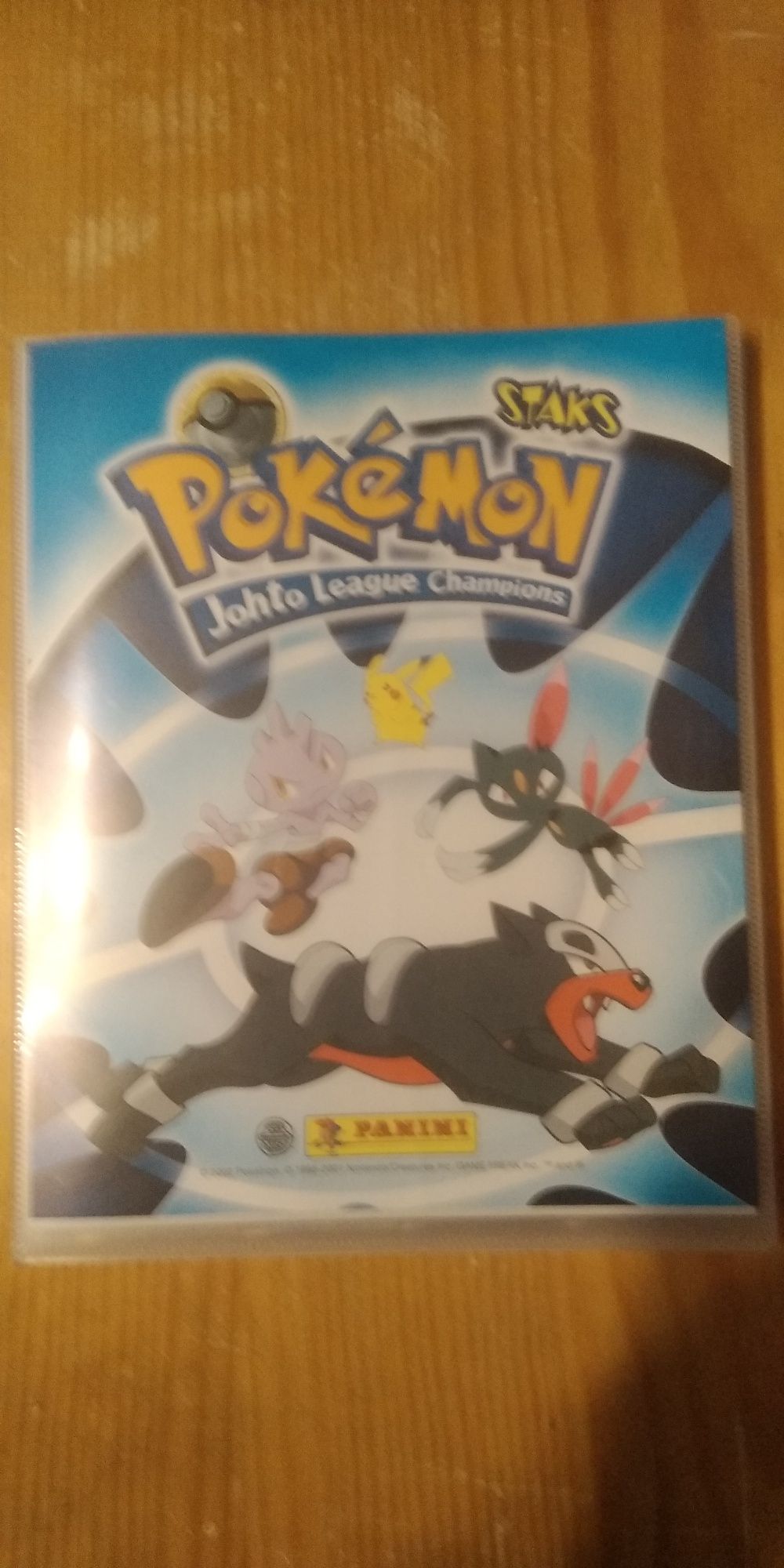 Album Pokemon Johto League Champions / Panini