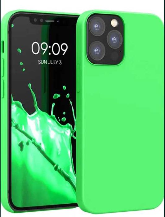 Etui do iPhone 12 pro max jasno zielone