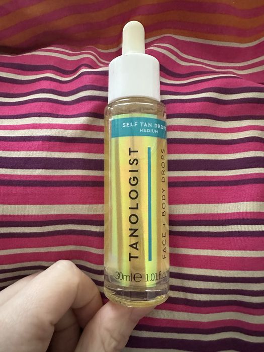 Kropelki samoopalające brązujące Tangologist face body drops do ciała