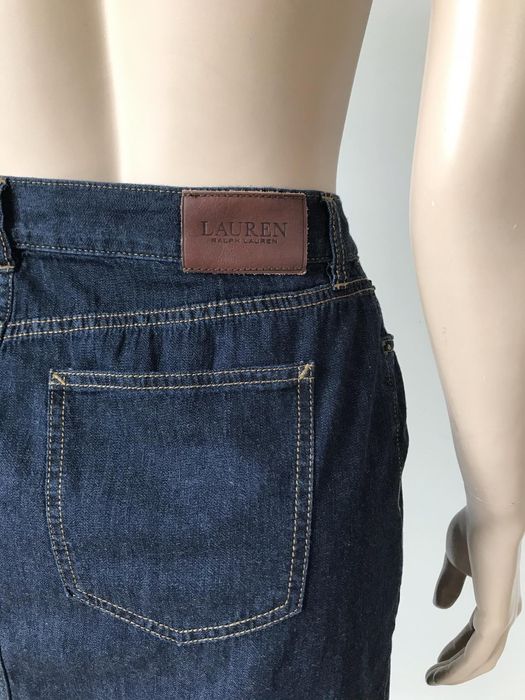 Lauren Ralph Lauren spódnica jeansowa S/M