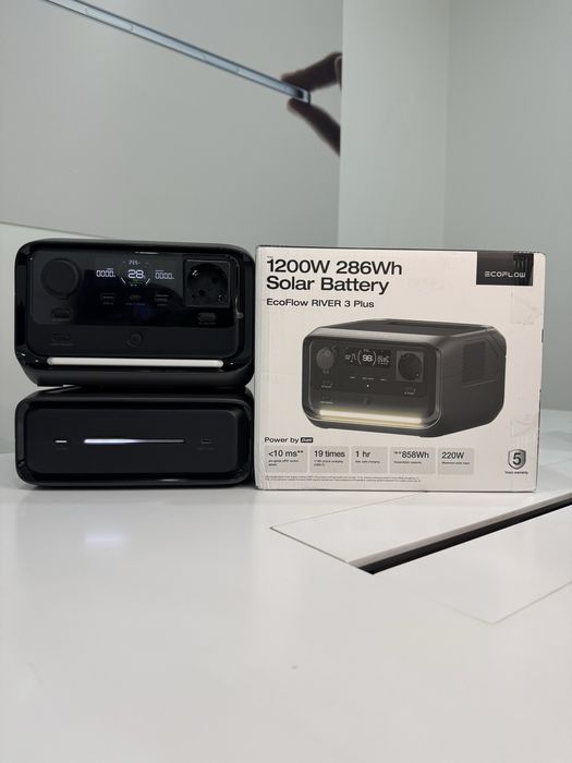 Зарядна станція EcoFlow RIVER 3 Max 572Wh 600W