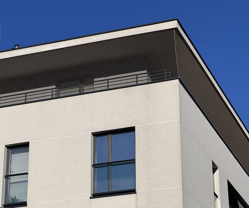 Siatka na balkon/dla kota/przeciwko gołębiom/montaż siatki