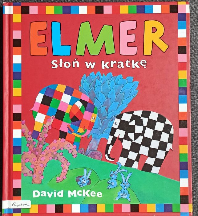 Elmer słoń w kratkę David McKee