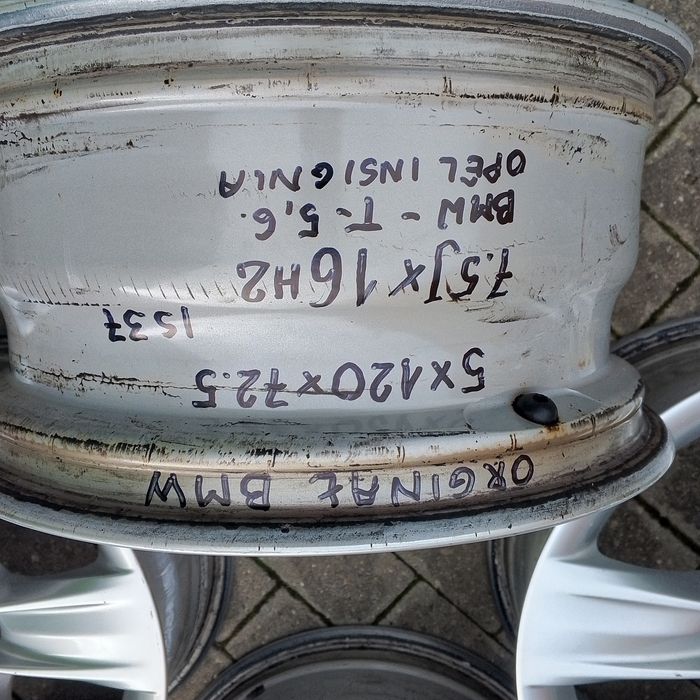 alufelgi 4 szt.16 cali BMW Orginalne, Opel Insignia, T 5,T 6