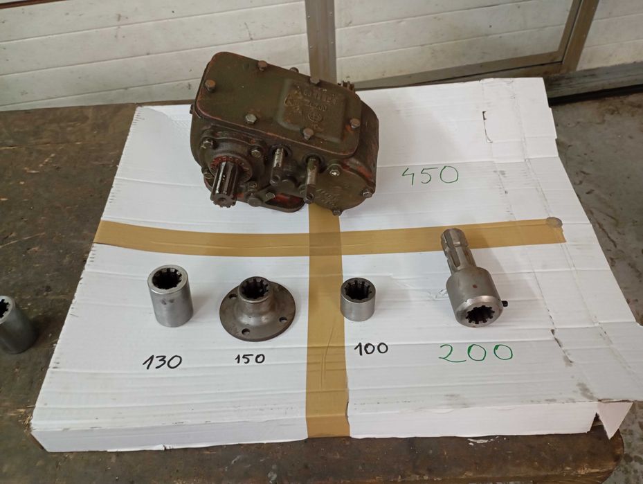 Przystawka star 660/28  sam wciągarka leśna przyczepa z napędem .