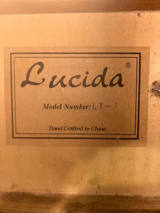 Guitarra Clássica - Marca Lucida, modelo L K  2