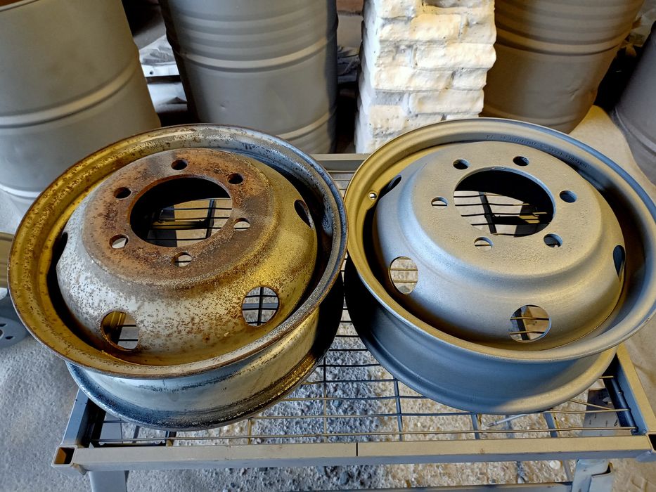 Piaskowanie, malowanie natryskowe