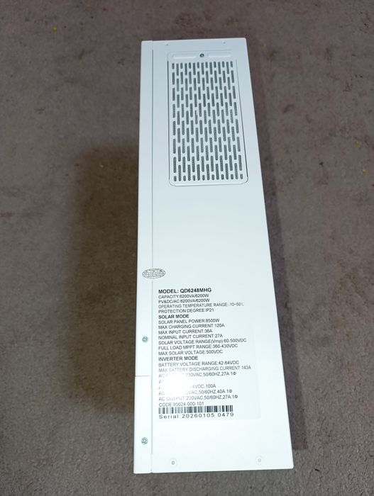 TECHFINE 6200W/48V гібридний інвертор PV 8500W
