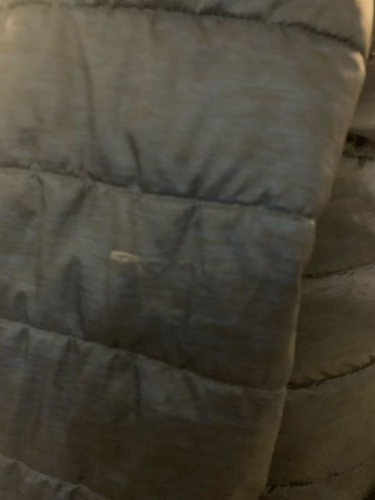 Kurtka pikowana H&M z odpinsnym kapturem