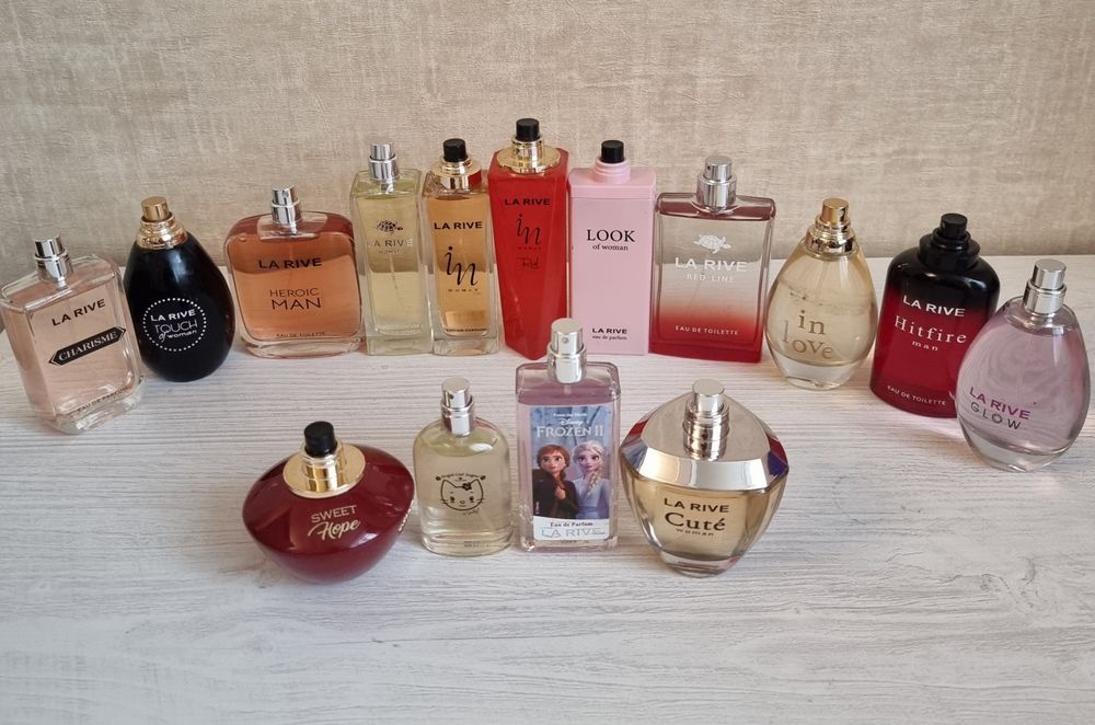 Продам нові  туалетні  води  La Rive (без упаковки) Польша