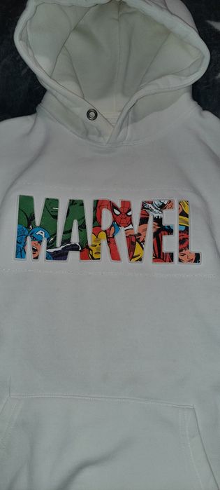 Худі біле Марвел, розмір XS