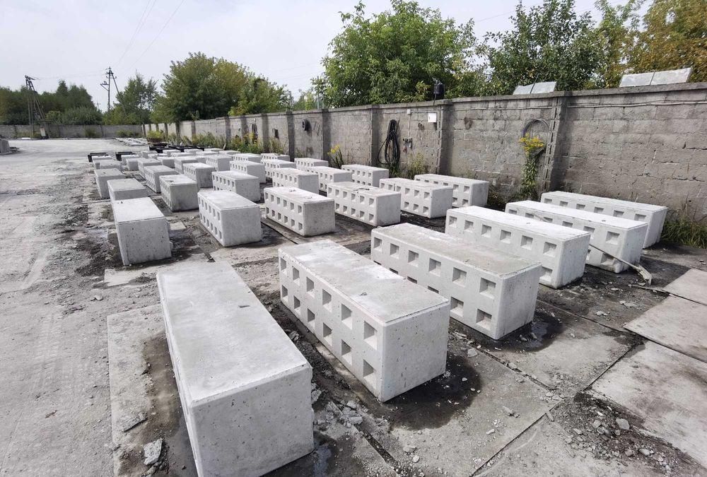 Płyta drogowa monowska blok betonowy oporowy