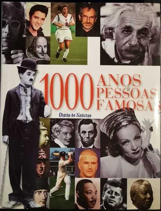 Livro "1000 Anos de Pessoas Famosas"