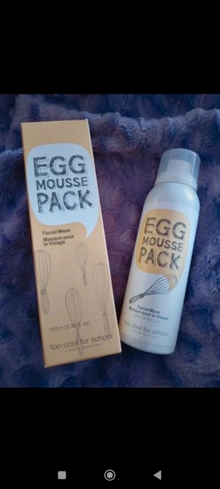 Egg Mousse Pack 100ml