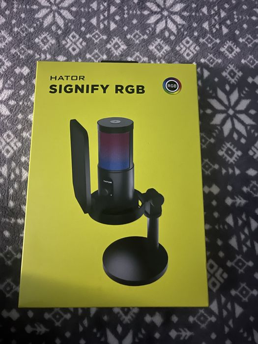 Микрофон Hator Signify RGB (USB) для стрима, игр, подкастов: 1 300 грн ...