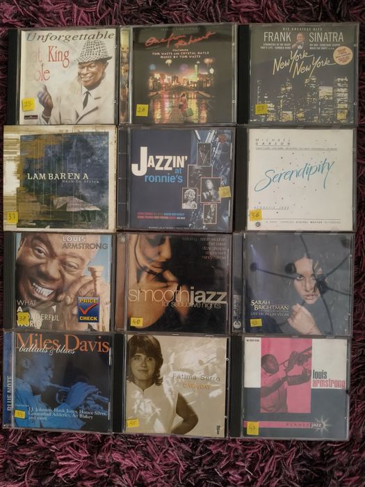 Cds Jazz 3 euros - excelente colecção