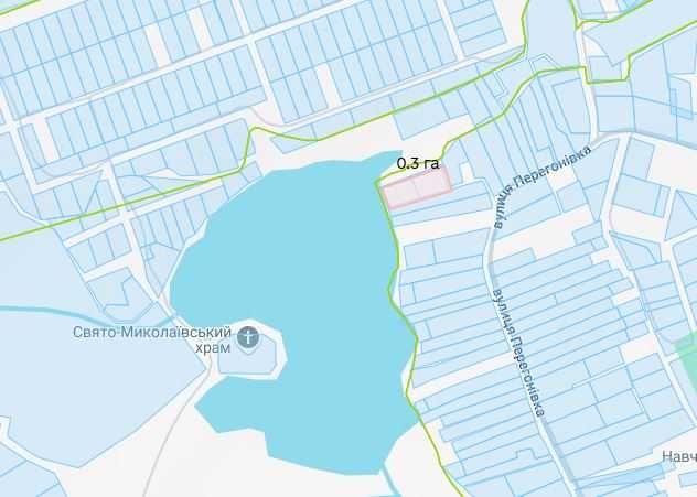 Ділянка 30 сот. Прямий вихід до озера