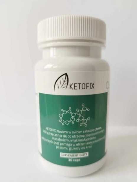 KETOFIX suplement diety wspomaga naturalne ODCHUDZANIE suplement diety
