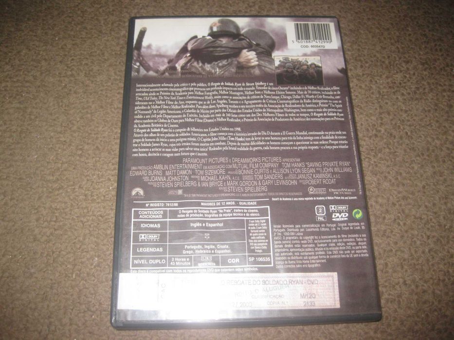 "Saving Private Ryan" with Tom Hanks/Special Edition with 2 DVDs64584258070915121