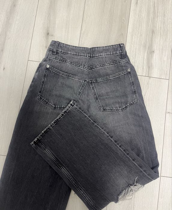 Джинси ZARA нові, Чорні джинси H&M, сірий колір | джинси жіно чі zara