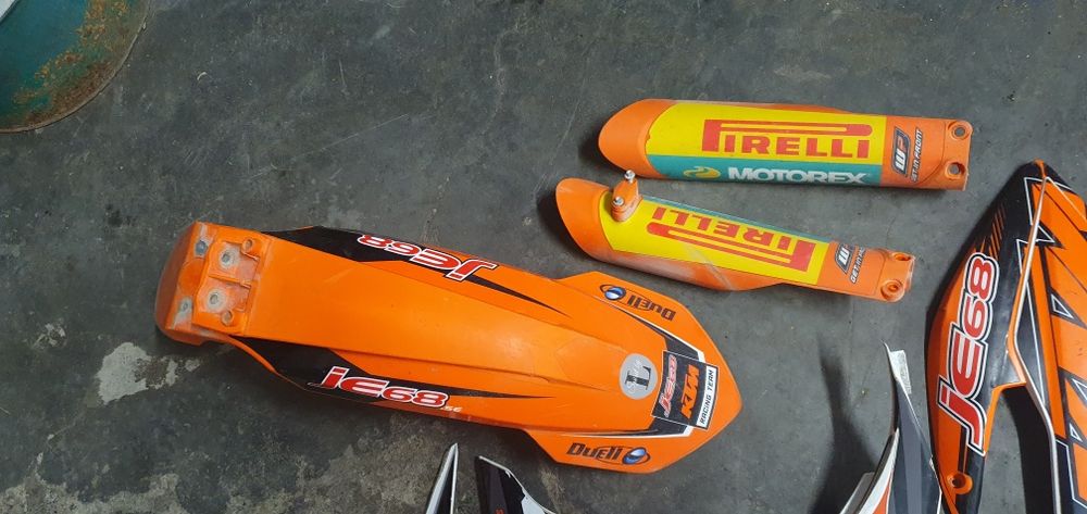 Komplet Plastików Ktm Sx 125 sx 150 sxf 250 sxf 450 Błotnik boczek bok