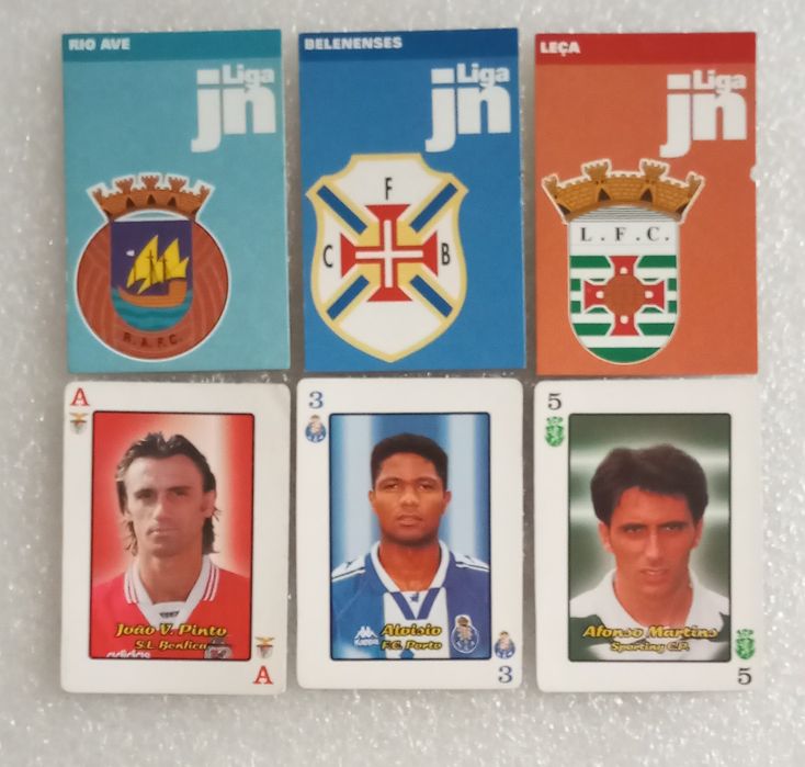 Cartas futebol e carteiras
