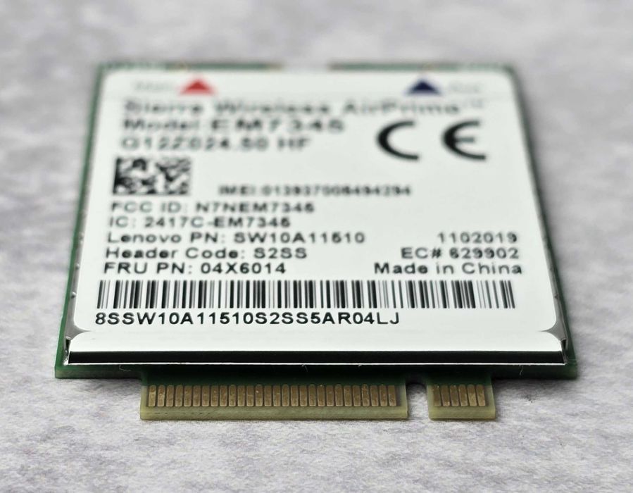 LTE модуль Lenovo EM7345