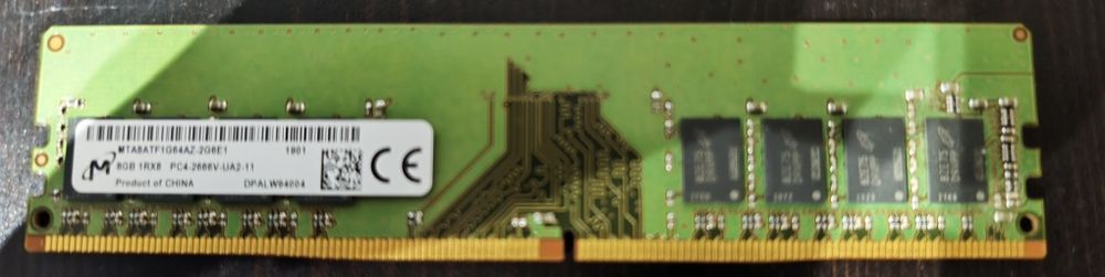 Kości pamięci RAM DDR4 8gb