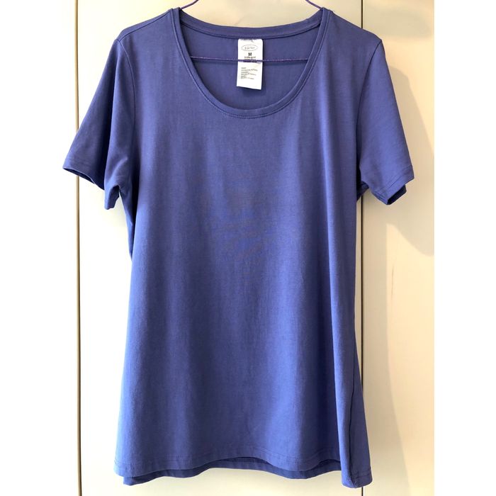 Liliowa koszulka damska ElleNor (rozmiar M/L)