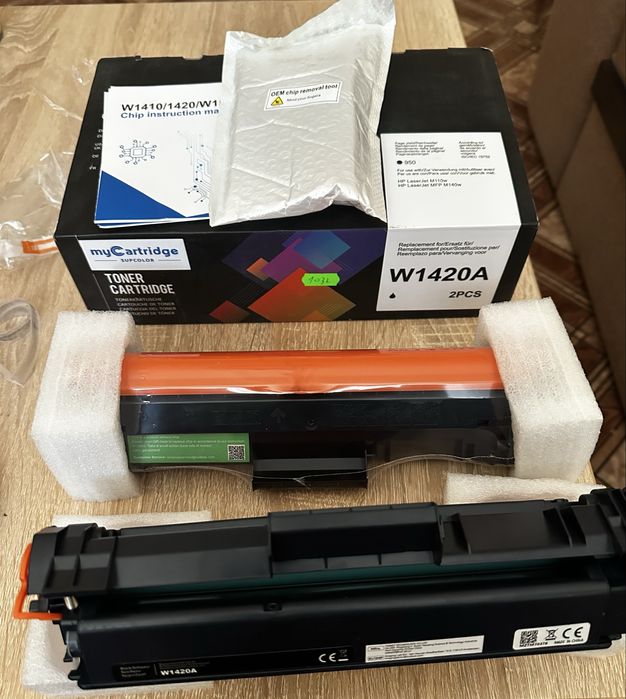 2 шт картриджі w1420a HP