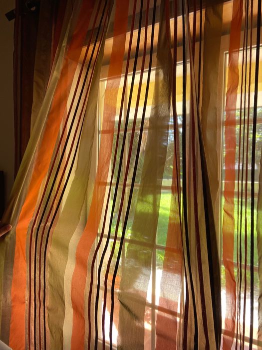 Cortinados em organza