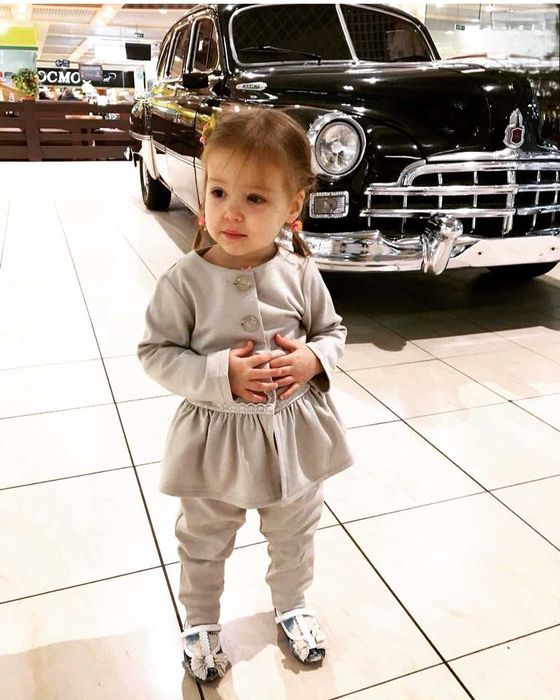 Костюм для дівчинки Джерсі костюм для дівчинки