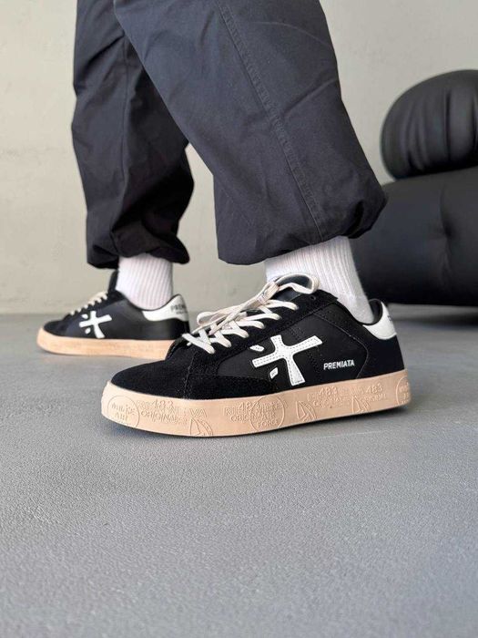 Кросівки Premiata Steven Black premium