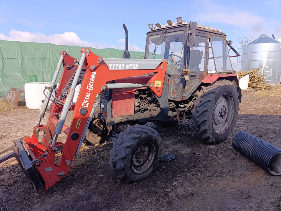 Ciągnik MTZ 82 z turem