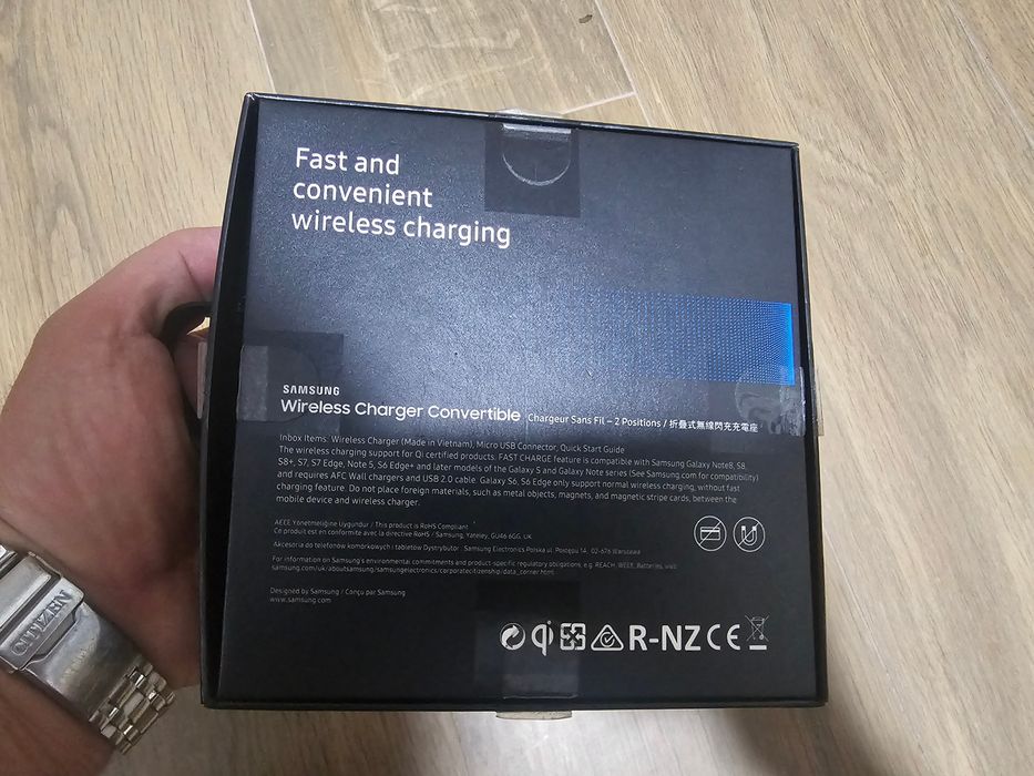 Carregador wireless Samsung