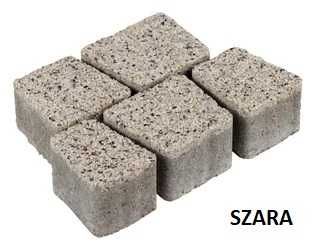 Kostka brukowa AVANTI płukana gr. 6 cm szara, grafit, żółta POLBRUK