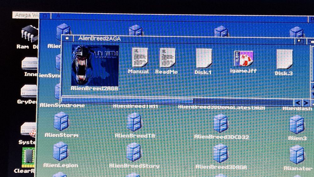 Amiga1200/500/600/cd32..Classicwb3.9PL na karcie sd32gb