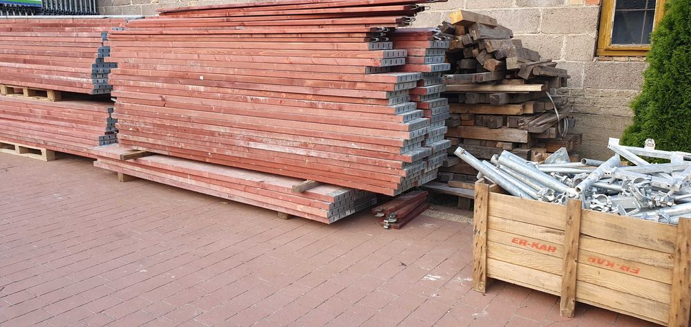 Rusztowanie używane elewacyjne sprzedaż poszczególne elementy dostawa