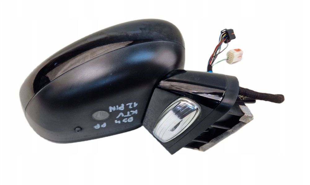 citroen ds4 11-15 prawe lusterko kierunkowskaz 12 pin lakier ktv anglia