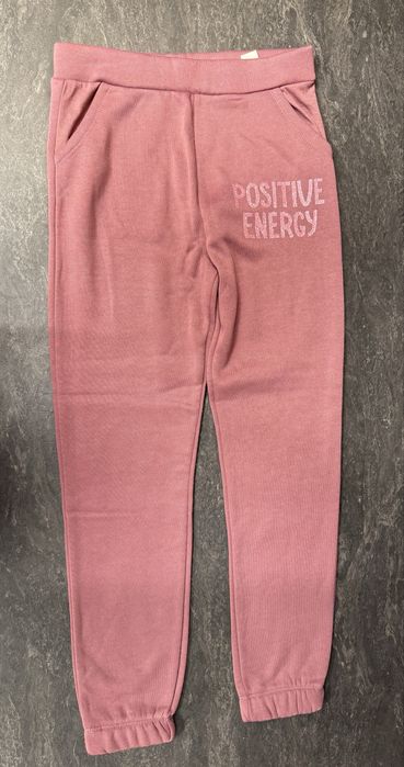 Spodnie dresowe różowe Sinsay
