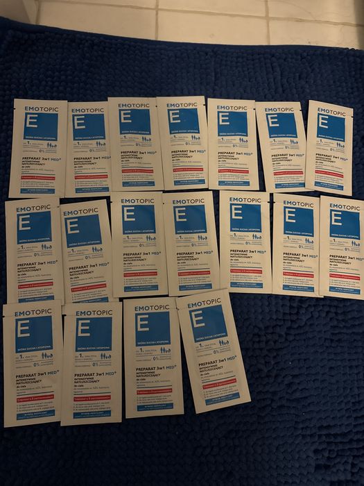 18 saszetek emotopic 3w1 preparat intensywnie natłuszczający