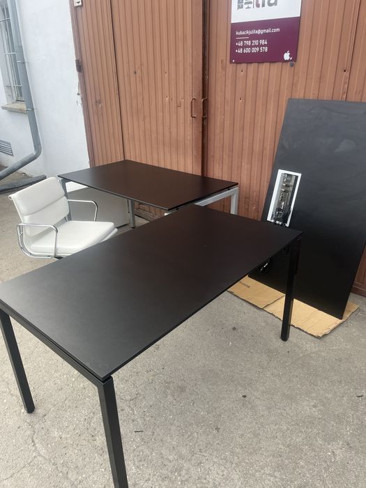 Stół biurko czarne marki VS 140x80