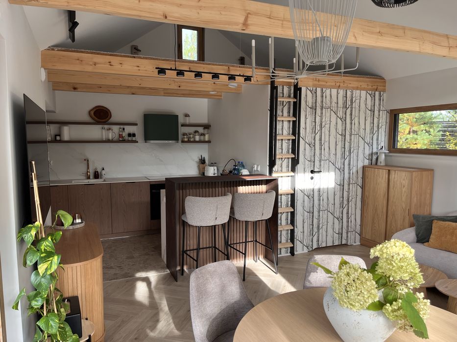 Kaszuby. Domek całoroczny z sauną, balią i wiatą grill. Cisza i spokój