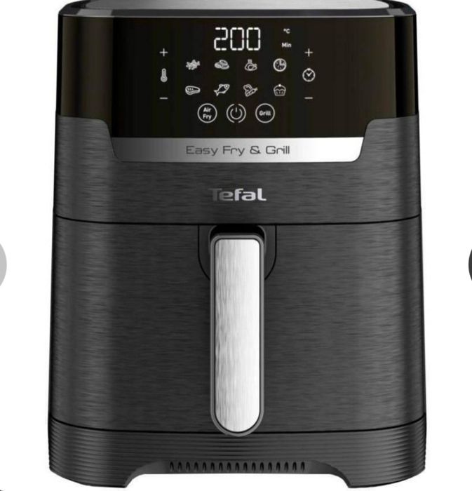 Аерогриль Tefal EY505815  (чорна) Tefal EY 505D15 ( срібна)