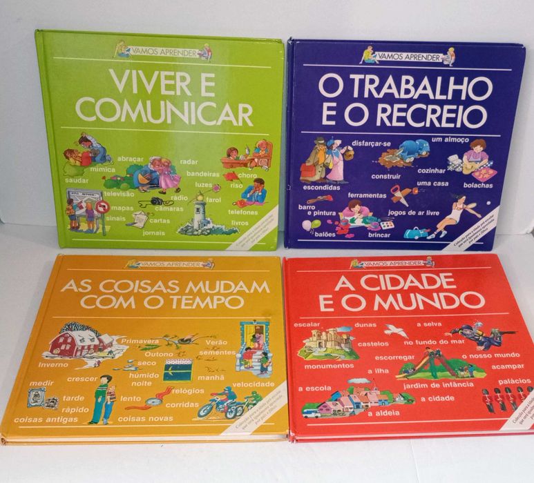 Coleção Completa (8 livros) - Vamos Aprender